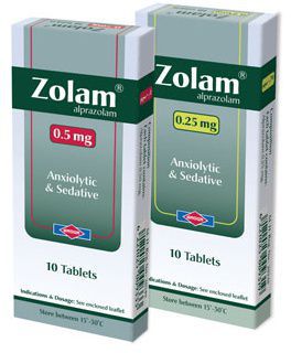 دواعي استخدام أقراص zolam