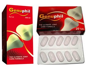 دواعي استعمال جينوفيل أقراص شراب Genuphil Tablets