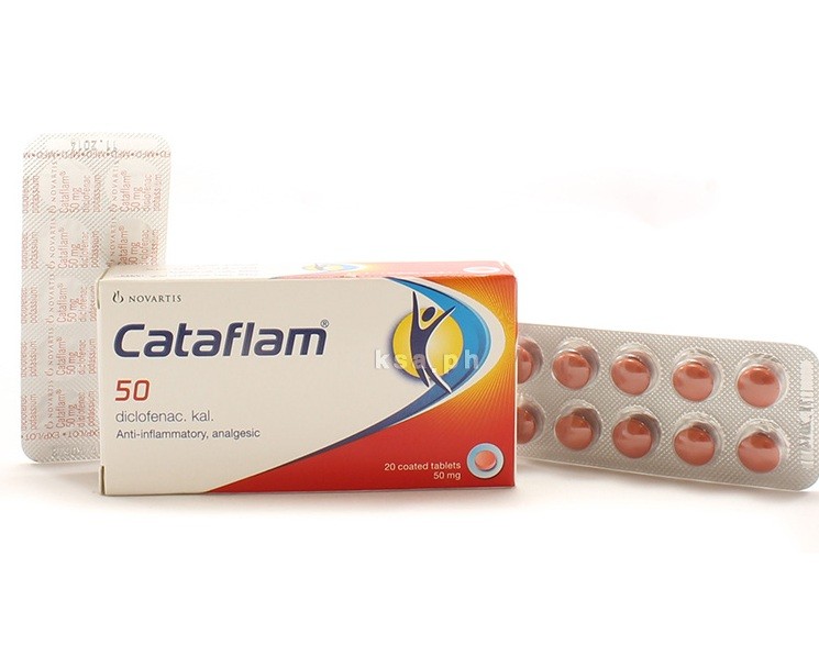 موانع استعمال دواء كتافلام أقراص Cataflam tables