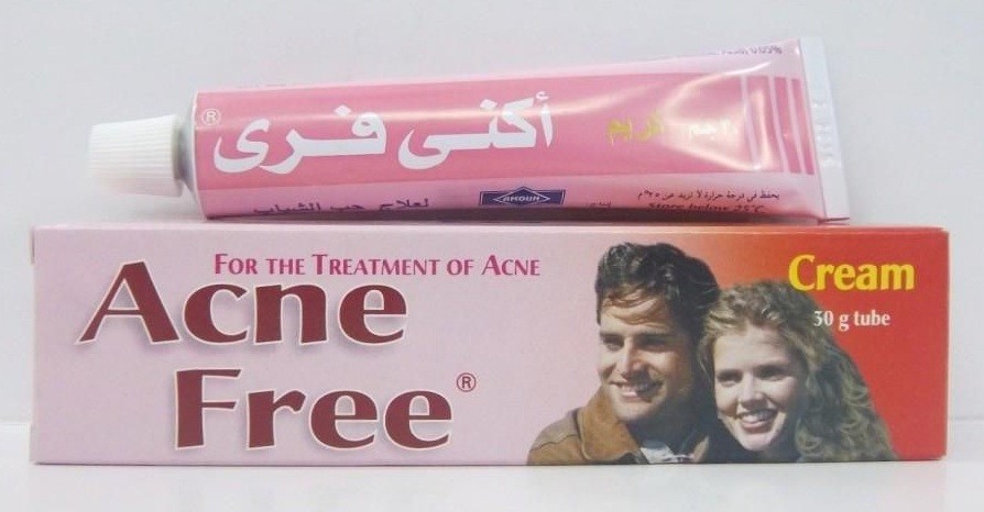 كريم أكنى فري Acne Free cream لعلاج حب الشباب