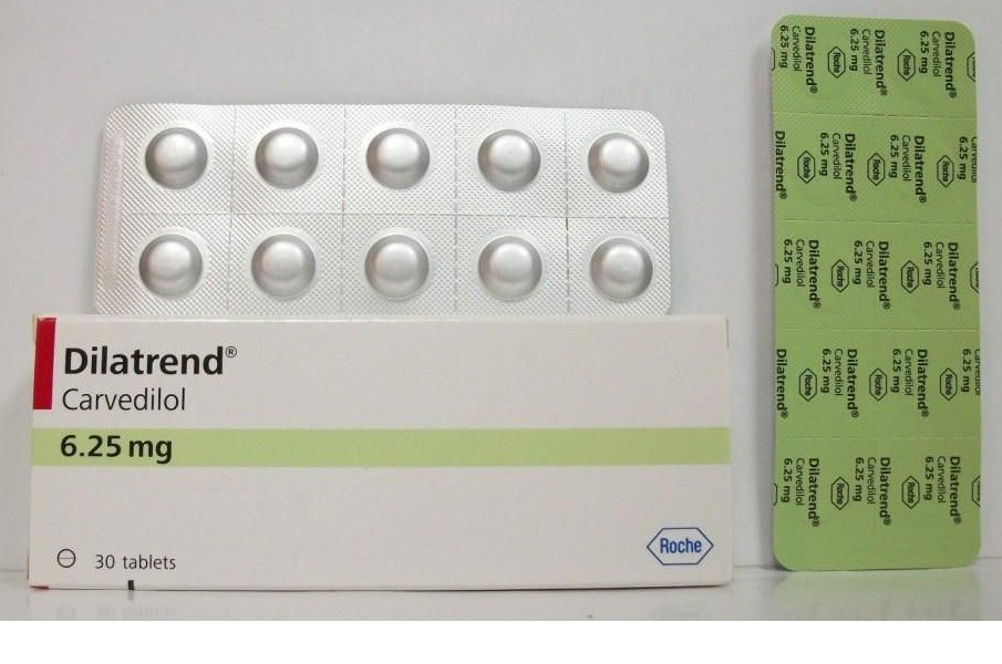 Photo of ديلاتريند أقراص Dilatrend Tablets لعلاج ارتفاع ضغط الدم