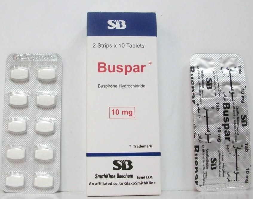 بوسبار Buspar أقراص لعلاج التوتر العصبي والجرعة المطلوبة