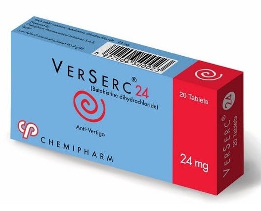 Photo of فيرسيرك أقراص Verserc Tablets لعلاج الدوخة