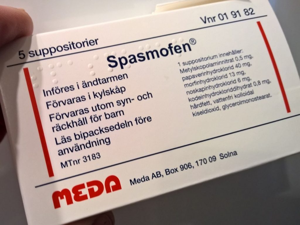 موانع الاستخدام لدواء سبازموفين أمبول Spasmofen Ampoules