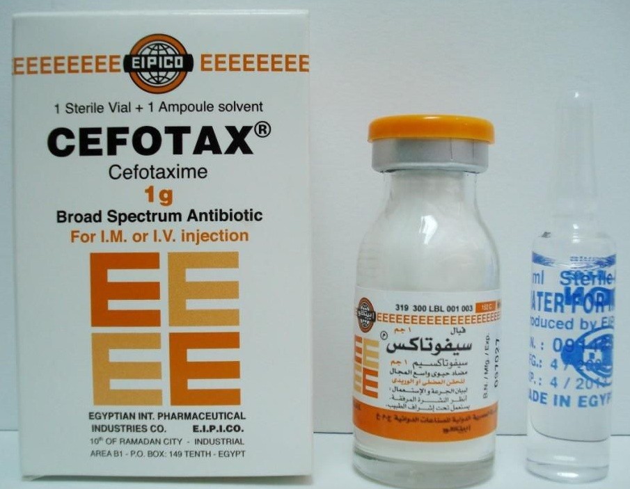 حقن سيفوتاكس Cefotax مضاد حيوي قاتل للبكتيريا ودواعي الاستعمال