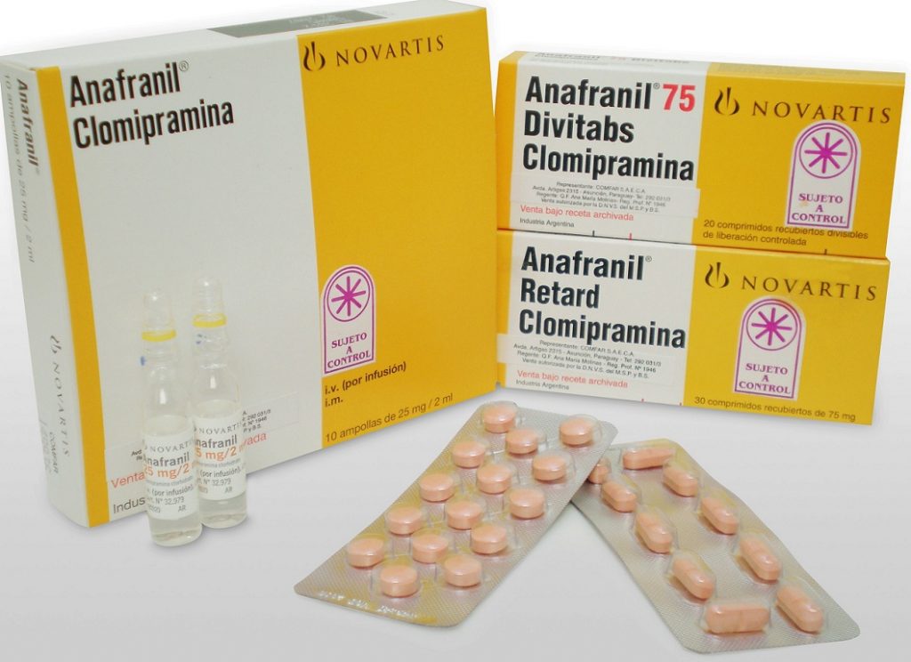 أنافرانيل أقراص Anafranil Tablets لعلاج الاكتئاب