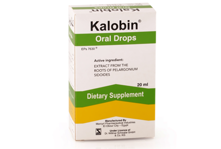 دواء كالوبين kalobin مكمل غذائي للتخلص من نزلات البرد والكحة