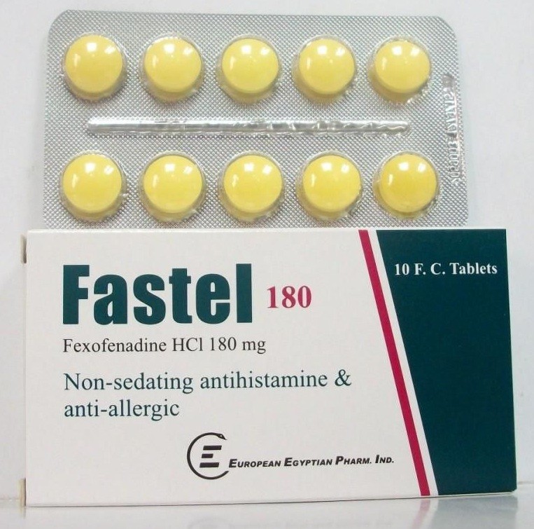 فاستيل Fastel Tablets لعلاج الحساسية بجميع أنواعها والتخلص من الحكة الجلدية