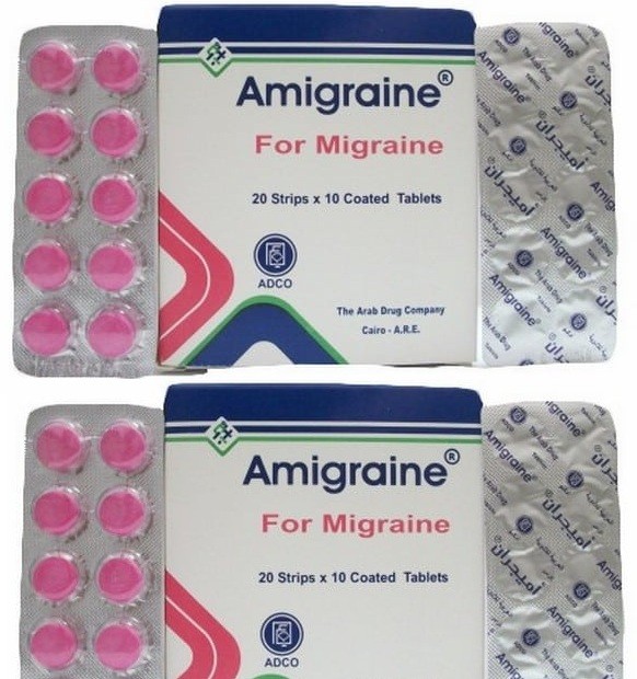 Photo of أميجران Amigraine أقراص للتخلص من الصداع النصفي سريعاً