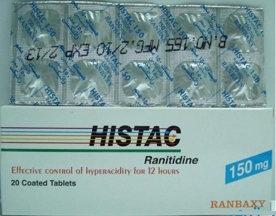 هيستاك Histac أقراص لعلاج قرح المعدة والحموضة والأثنى عشر