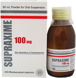 دواعي استخدام دواء Supraxime
