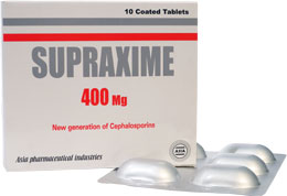 موانع استخدام دواء Supraxime