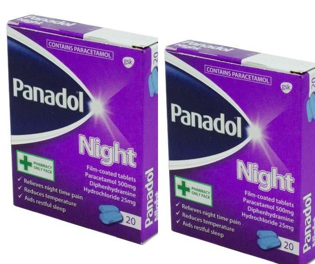 دواء بنادول نايت أقراص Panadol night خافض للحرارة والجرعة المسموح بتناولها
