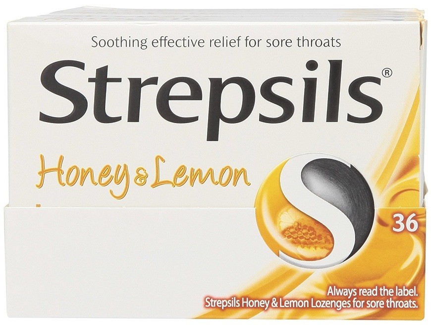 أقراص ستربسلز Strepsils Tablets لعلاج التهابات الحلق