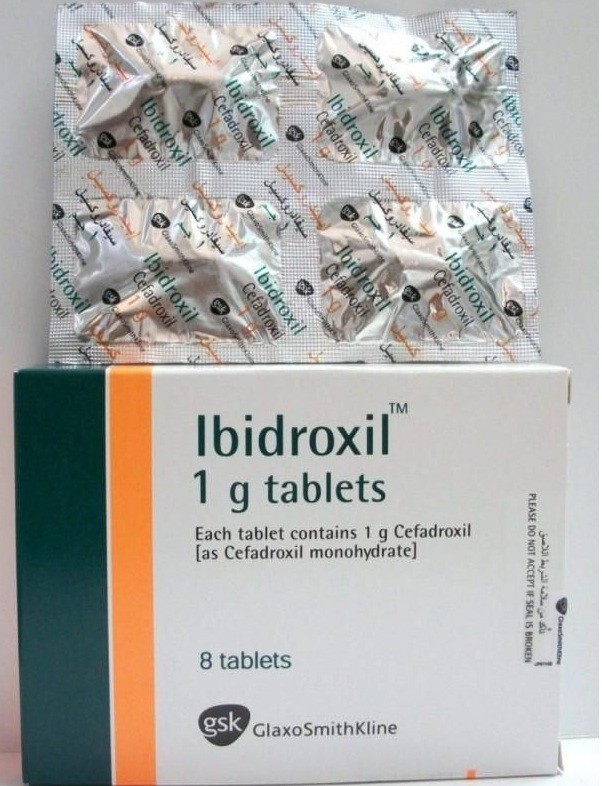 أبيدروكسيل Ibidroxil اقراص وشراب مضاد حيوي واسع المجال