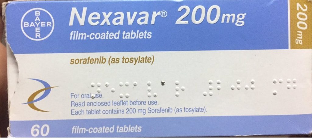 Photo of نيكسافار أقراص NEXAVAR 200 MG F-C TABLETS لعلاج الخلايا السرطانية بالكبد