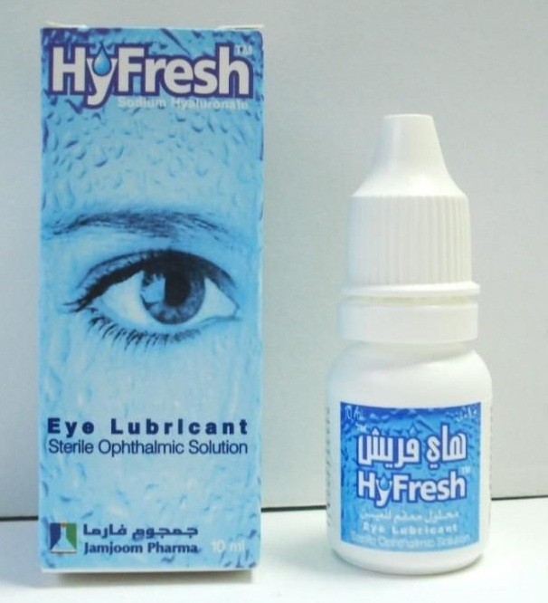 هاى فريش قطرة HYFRESH لوقاية العين من الجفاف وترطيب القرنية