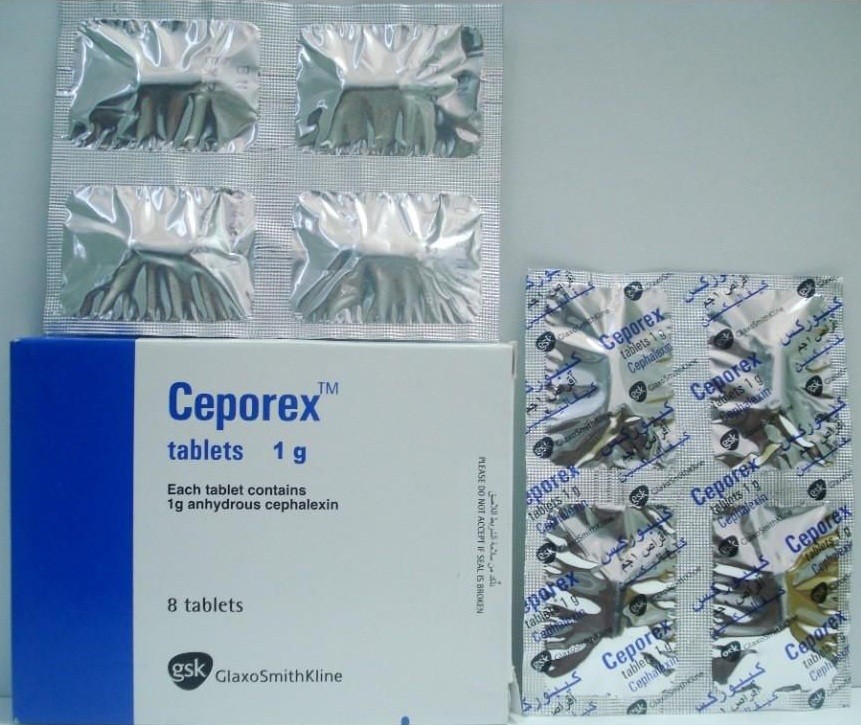 دواء كيبوريكس Ceporex شراب واقراص لعلاج الجهاز التنفسي