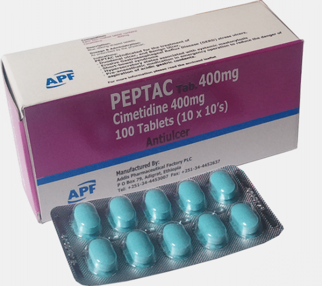 بيبتاك أقراص Peptac Tablets لعلاج قرحة المعدة