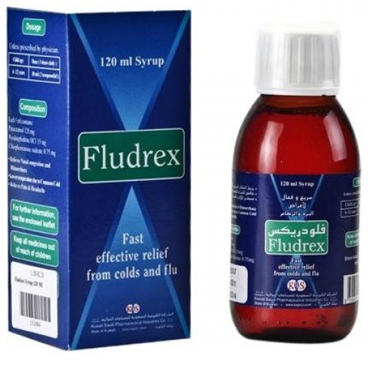 موانع الاستعمال لدواء فلودريكس أقراص شراب Fludrex