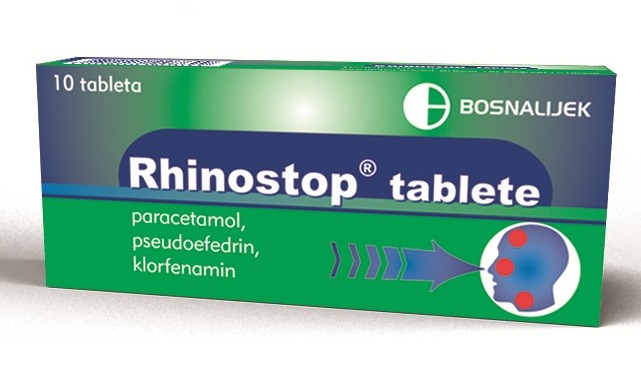 رينوستوب Rhinostop أقراص شراب علاج قوى للتخلص من أعراض البرد والإنفلونزا