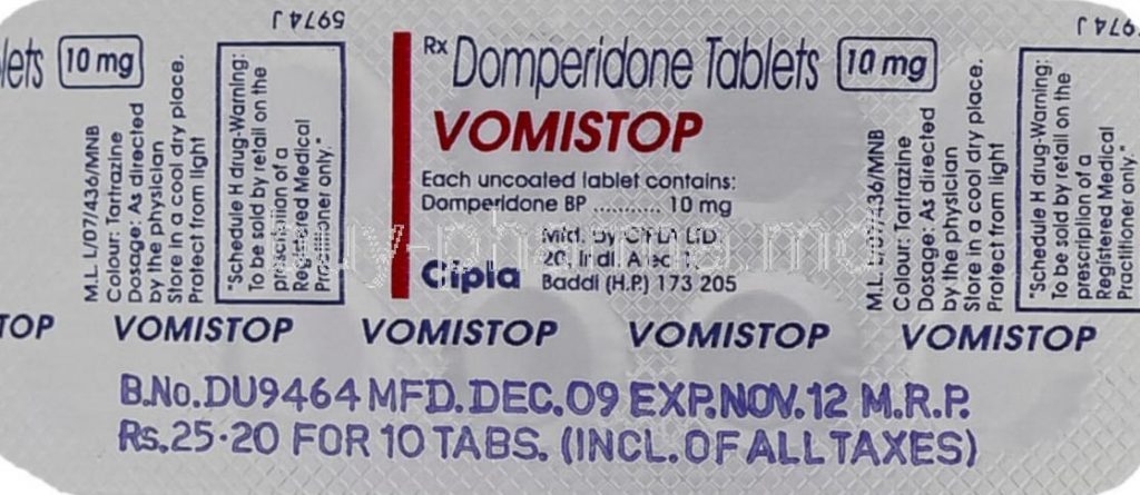 الجرعة وطريقة استعمال ولآثار الجانبية دواء Vomistop Capsules