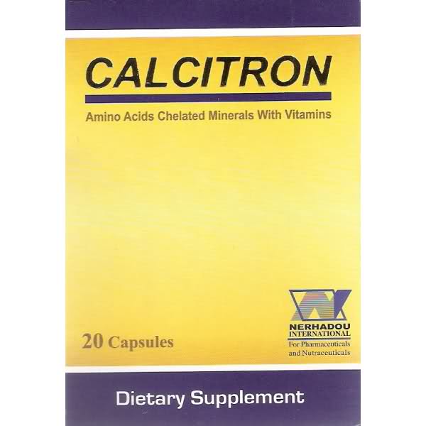 Photo of كالسيترون Calcitron كبسول مكمل غذائي تعرف على الجرعه والاستعمال