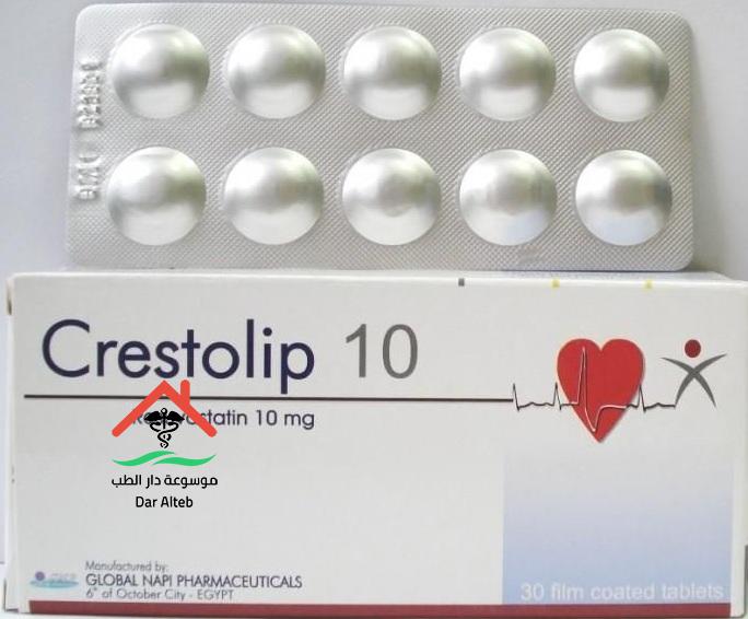 الآثار الجانبية الخاصة بدواء كريستوليب أقراص Crestolip